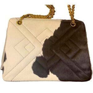 Chanel Pony Hair style Calfskin Purse